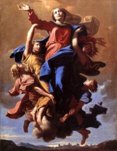 ニコラ・プッサン作「聖母の被昇天」