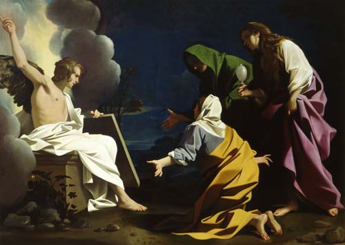 バルトロメオ　スケドーニ「キリストの墓の前のマリアたち」